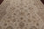 Ivory 9' 1" X 12' 0" Turkish Oushak Handmade Wool Rug - P3541
