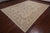 Ivory 9' 1" X 12' 0" Turkish Oushak Handmade Wool Rug - P3541