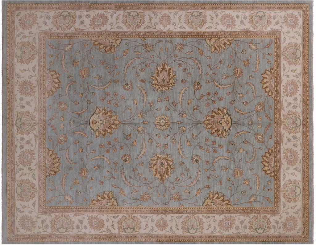 Hand Knotted Turkish Oushak Rug 8' 2" X 10' 2" - P3555
