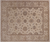 Ivory 8' 3" X 9' 10" Turkish Oushak Hand Knotted Wool Area Rug - P3556