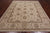 Ivory 8' 3" X 9' 10" Turkish Oushak Hand Knotted Wool Area Rug - P3556