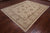 Ivory 8' 3" X 9' 10" Turkish Oushak Hand Knotted Wool Area Rug - P3556