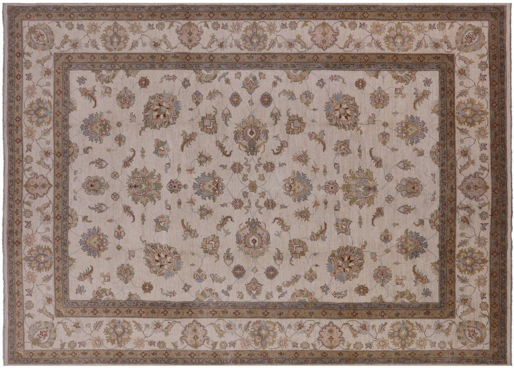 Oushak Hand Knotted Wool Area Rug - Manhattan Rugs