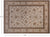 Ivory Turkish Oushak Hand Knotted Wool Area Rug 8' 10" X 12' 5" - P3557