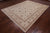 Ivory 8' 1" X 10' 1" Hand Knotted Turkish Oushak Rug - P3558