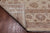 Ivory 8' 1" X 10' 1" Hand Knotted Turkish Oushak Rug - P3558