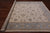 Ivory 8' 2" X 9' 10" Turkish Oushak Hand Knotted Area Rug - P3561