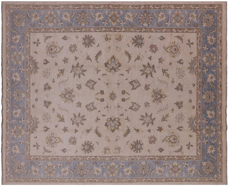 Turkish Oushak Hand Knotted Area Rug - Manhattan Rugs