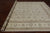 Ivory 9' 2" X 11' 10" Turkish Oushak Hand Knotted Rug - P3579