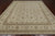 Ivory 9' 2" X 11' 10" Turkish Oushak Hand Knotted Rug - P3579