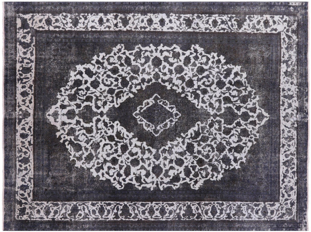 Persian Veg Dyed Hand Knotted Overdyed Rug - Manhattan Rugs