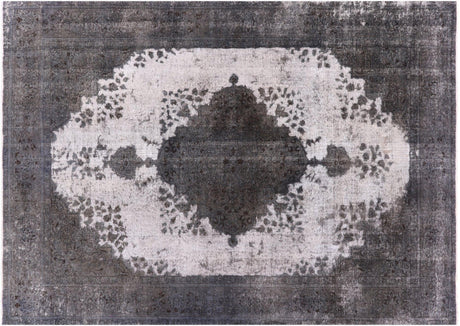 Veg Dyed Hand Knotted Overdyed Rug - Manhattan Rugs