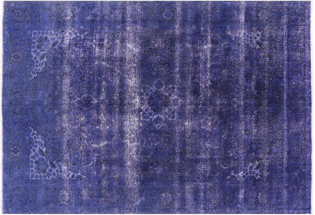 Hand Knotted Veg Dyed Overdyed Rug - Manhattan Rugs