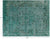 Green 9' 4" X 12' 8" Hand Knotted Persian Overdyed Area Rug - P4150