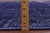 Hand Knotted Blue Persian Overdyed Rug - Manhattan Rugs