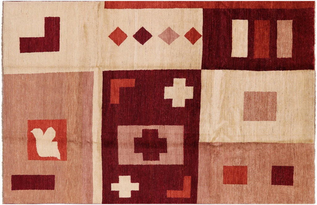 Hand Knotted Gabbeh Wool Rug - Manhattan Rugs