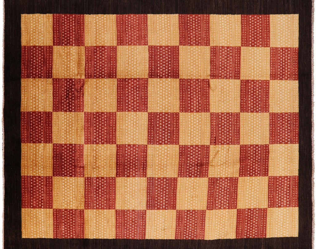 Gabbeh Hand Knotted Wool Rug - Manhattan Rugs