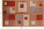 5' 7" X 8' 6" Handmade Gabbeh Wool Rug - P4280