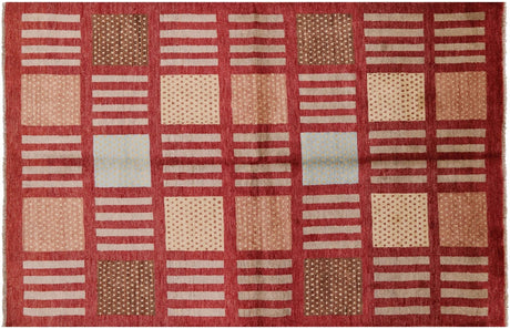 Gabbeh Hand-Knotted Wool Rug - Manhattan Rugs