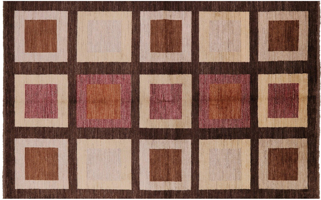 Handmade Gabbeh Wool Rug - Manhattan Rugs