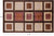 5' 8" X 8' 10" Handmade Gabbeh Wool Rug - P4312