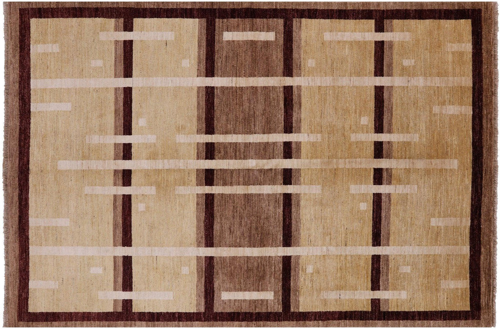 Hand Knotted Persian Gabbeh Wool Rug - Manhattan Rugs