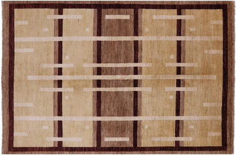 Hand Knotted Persian Gabbeh Wool Rug - Manhattan Rugs