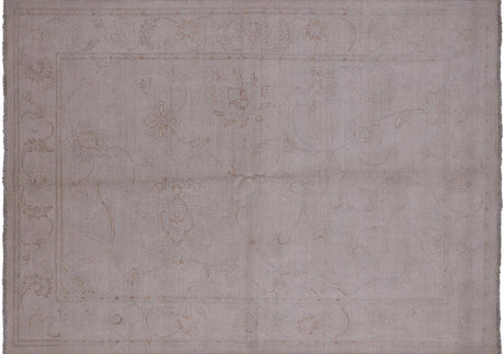 Hand Knotted Turkish Oushak Washed Out Wool Rug - Manhattan Rugs
