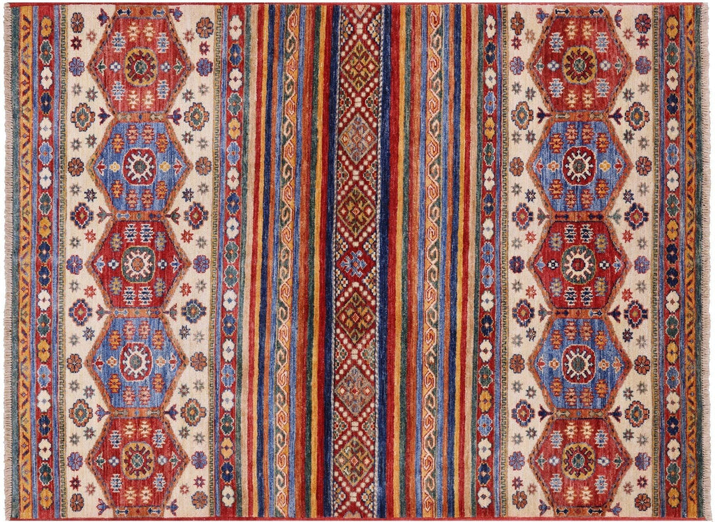 Super Kazak Khorjin Handmade Area Rug - Manhattan Rugs