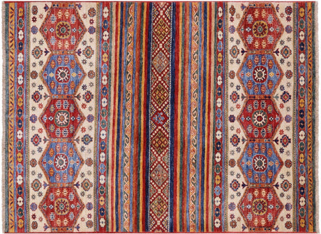 Super Kazak Khorjin Handmade Area Rug - Manhattan Rugs