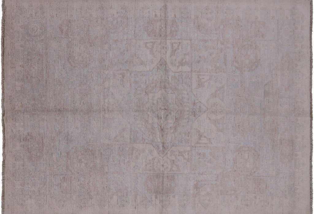 Turkish Oushak Washed Out Hand Knotted Rug - Manhattan Rugs
