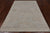 Grey 4' 10" X 7' 0" Turkish Oushak Washed Out Hand Knotted Rug - P4537