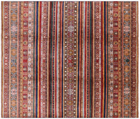 Super Kazak Khorjin Handmade Wool Rug - Manhattan Rugs
