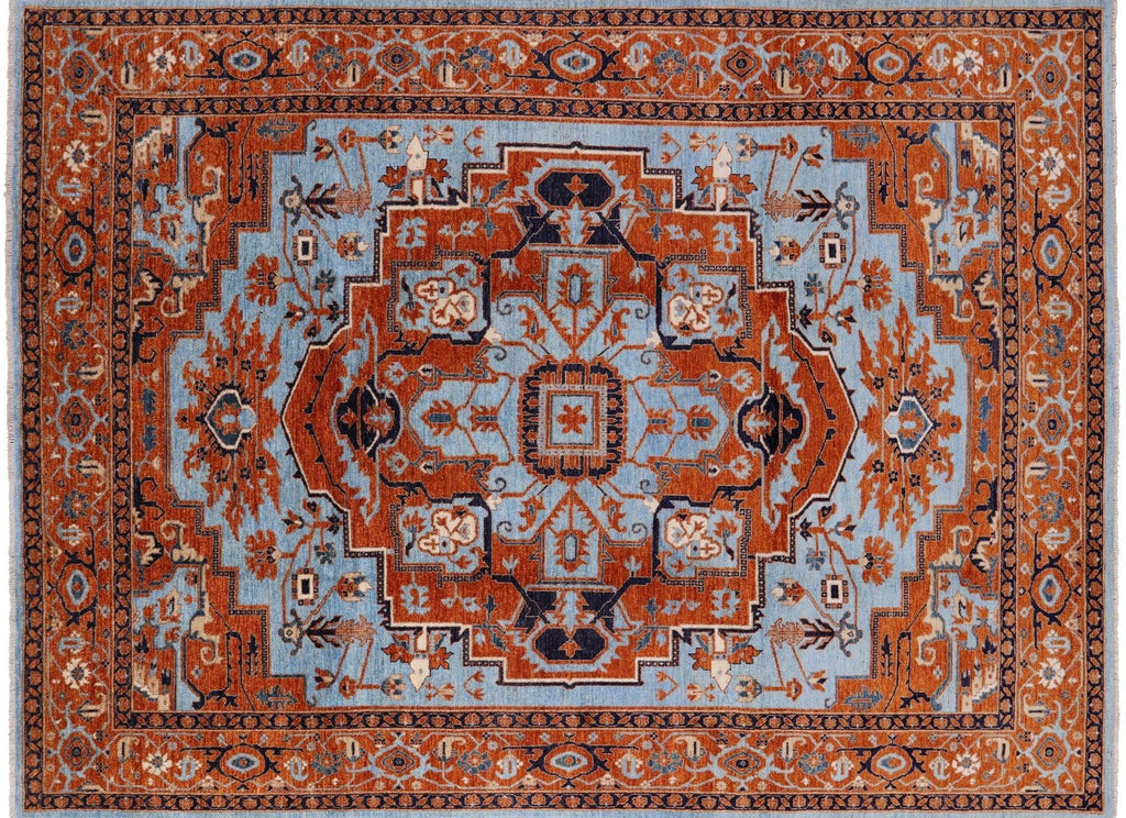 Persian Fine Serapi Hand Knotted Wool Rug - Manhattan Rugs