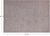 Ivory 4' 11" X 6' 11" Handmade Washed Out Turkish Oushak Rug - P4550