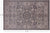 Grey 5' 10" X 8' 10" Mamluk Handmade Wool Rug - P4553