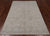 Ivory 5' 1" X 7' 4" Handmade Turkish Oushak Washed Out Wool Rug - P4582
