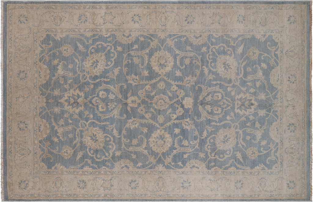 6' 1" X 9' 2" Turkish Oushak Handmade Area Rug - P4596
