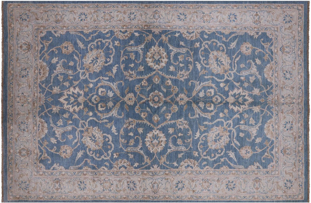 Oushak Hand Knotted Area Rug - Manhattan Rugs