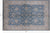 Blue 6' 1" X 9' 1" Turkish Oushak Hand Knotted Area Rug - P4597