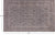 Grey Turkish Oushak Washed Out Hand Knotted Wool Area Rug 5' 10" X 9' 3" - P4598