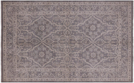 Turkish Oushak Washed Out Hand Knotted Wool Area Rug - Manhattan Rugs