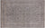 Grey Turkish Oushak Washed Out Hand Knotted Wool Area Rug 5' 10" X 9' 3" - P4598