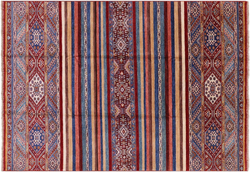 Handmade Super Kazak Khorjin Wool Rug - Manhattan Rugs