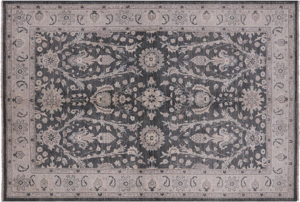 Washed Out Turkish Oushak Hand Knotted Area Rug - Manhattan Rugs