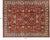 Red 9' 2" X 11' 7" Hand Knotted Fine Serapi Wool Rug - P4662