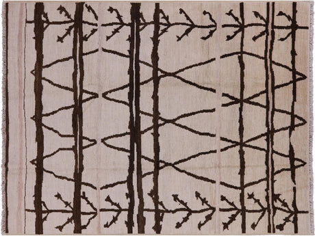 Hand Knotted Moroccan Wool Rug - Manhattan Rugs