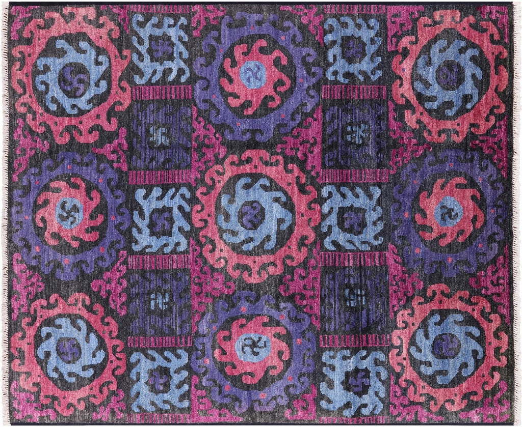 Hand Knotted Gabbeh Wool Rug - Manhattan Rugs