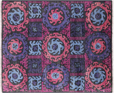 Hand Knotted Gabbeh Wool Rug - Manhattan Rugs