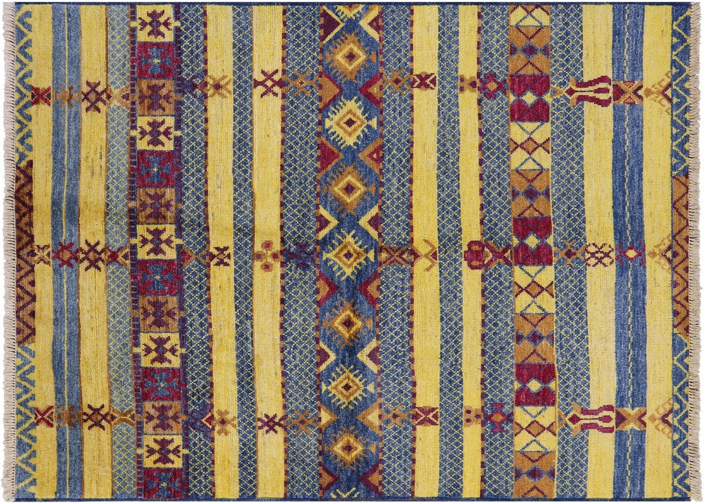 Hand-Knotted Moroccan Wool Rug - Manhattan Rugs